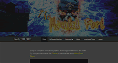 Desktop Screenshot of hauntedfort.com